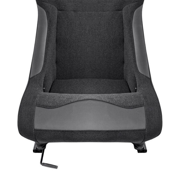 ATS BW x1 Universal Fixed Back Bucket Seats Black Fixed Back + slide runners