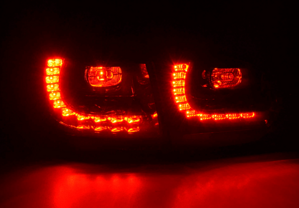 FK VW GOLF MK6 MK 6 08–12 1K LED REAR LIGHTS LAMPS TAIL BLACK LHD GTI LOOK