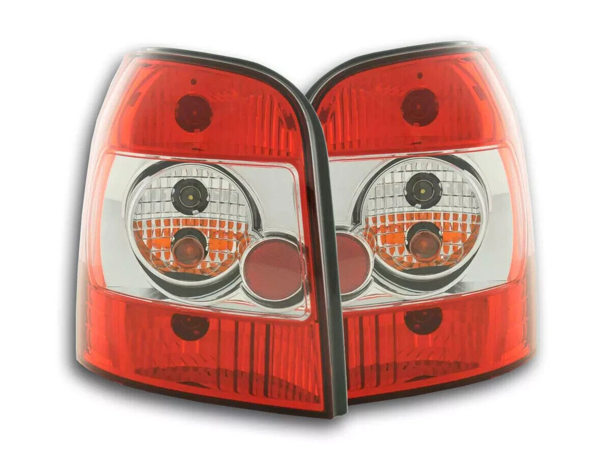 FK Set LED REAR Lights Tail Audi A4 Avant B5 8D 95-00 red white LHD