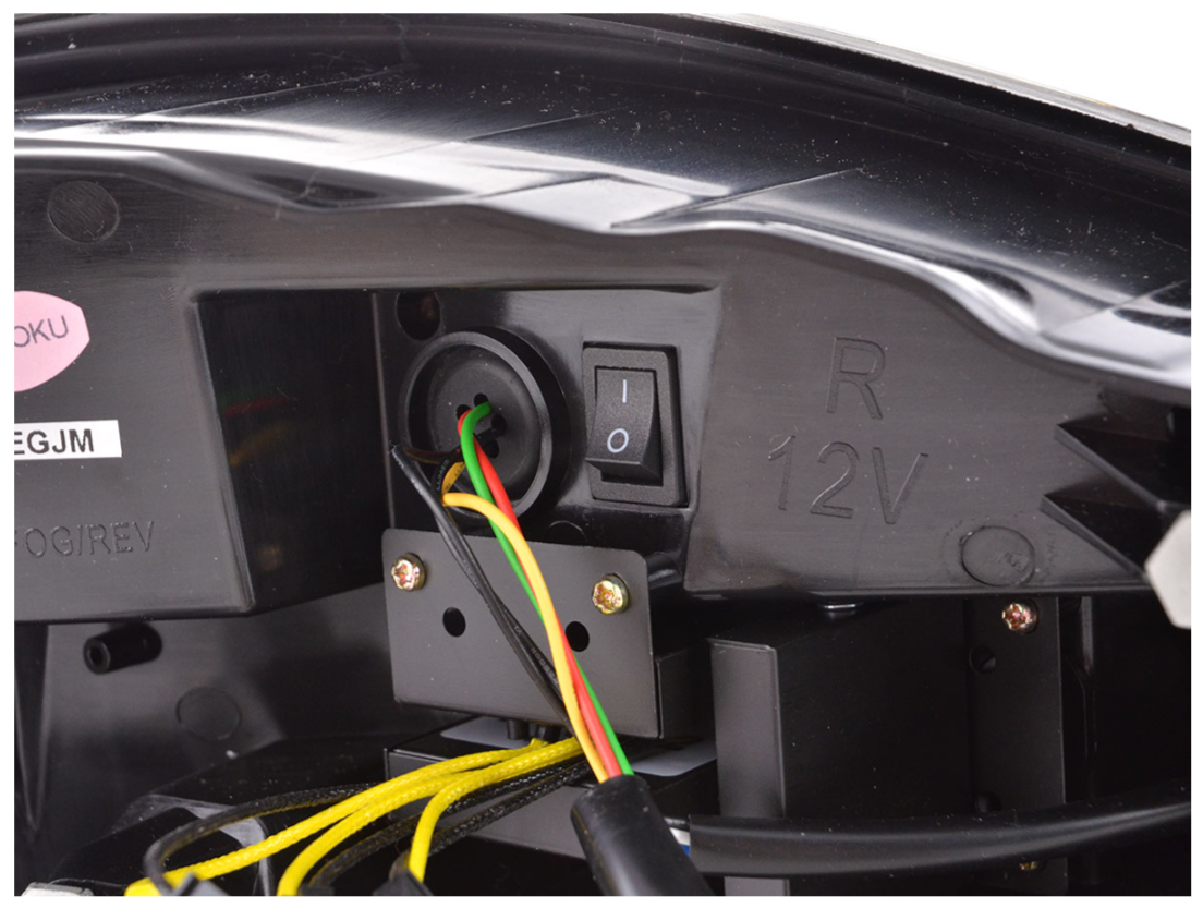 FK Paar LED-Rückleuchten Porsche Boxster 987 04-09 SCHWARZ LHD GT3 animiert seq indic