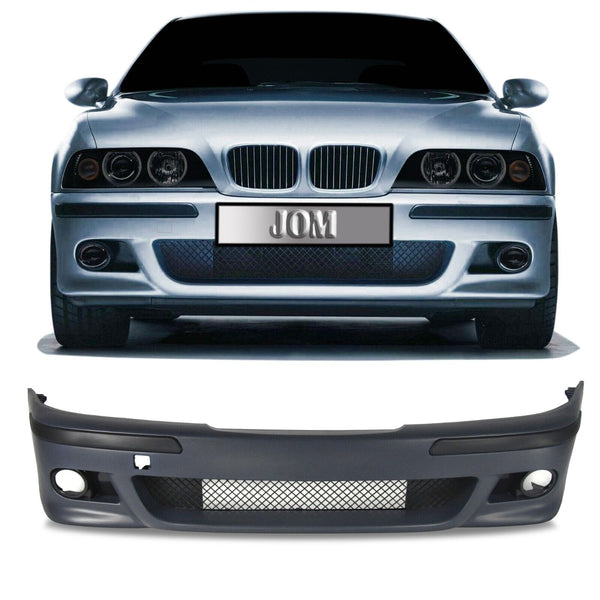 JOM BMW 5er 5-series E39 96-03 Front Bumper Polyp Unpainted + grilles & covers