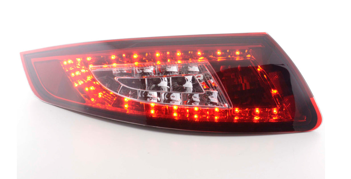 FK Pair LED DRL Lightbar Rear Lights Porsche 911 997 05-09 red clear ed GTLHD