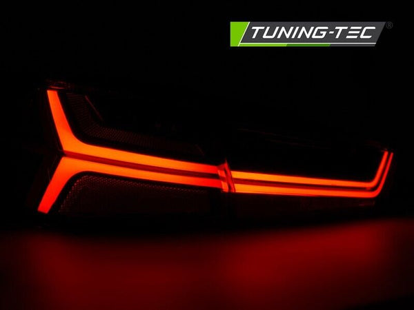 Tuning-Tec Pair LED Lightbar DRL Rear Lights AUDI A6 C7 11-14 Saloon SMOKE LHD