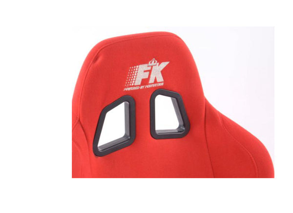 FK x1 Universal RED Motorsport Bucket Seat Evo Edition Car Racing Simulator Sim