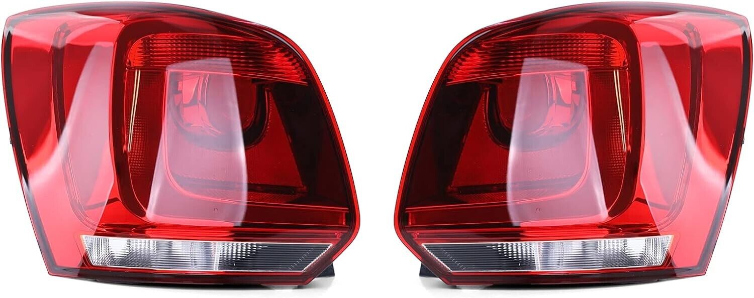 TZ Pair REAR LIGHTS VW Polo 6R 09-14 E-Marked LHD