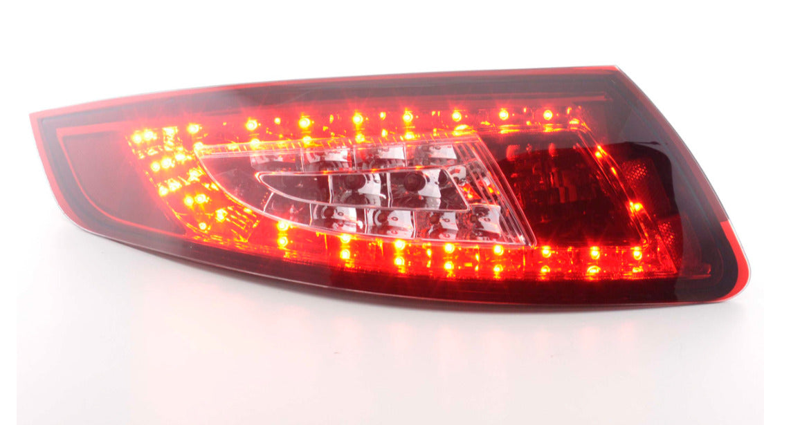 FK Pair LED DRL Lightbar Rear Lights Porsche 911 997 05-09 red clear ed GTLHD