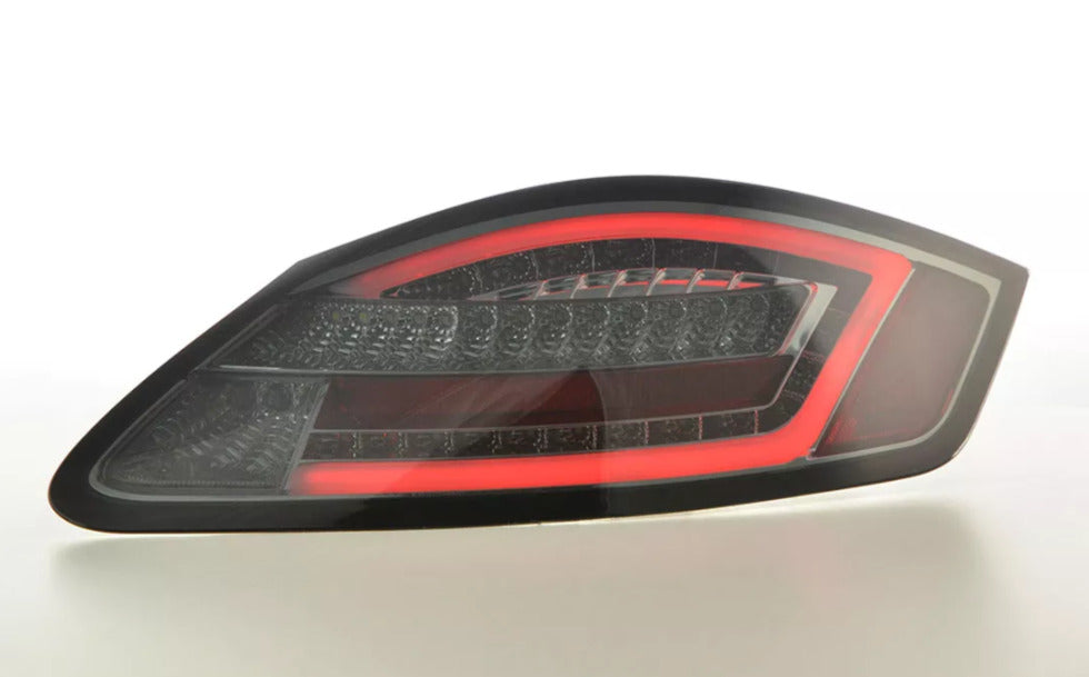 FK Pair Led Rear Lights Porsche Boxster 987 04-09 SMOKED LHD GT3 anim seq indic