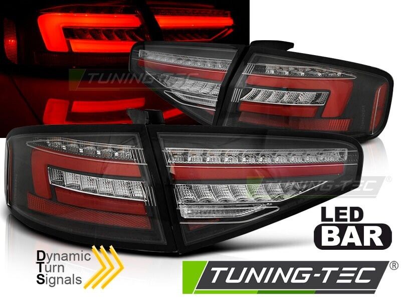 Tuning-Tec Pair LED Lightbar DRL Rear Lights AUDI A4 B8 12-15 SEDAN OEM BULB LHD