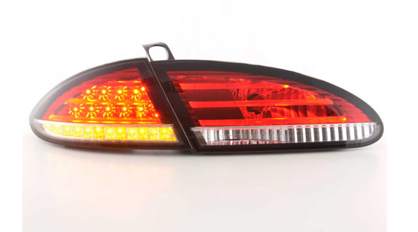 FK Pair LED Rear Lights Lightbar Seat Leon 2 MK2 1P 05-09 Red Clear LHDAuto &amp; Motorrad: Teile, Auto-Ersatz- &amp; -Reparaturteile, Lichter &amp; Leuchten!