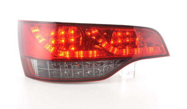 FK Pair Audi Q7 4L 06+ LED DRL Lightbar REAR TAIL BACK LIGHTS Red & Black LHD