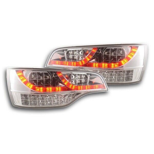 FK Automotive Pair LED Lightbar DRL Rear Lights Audi Q7 06+ 4L chrome LHD