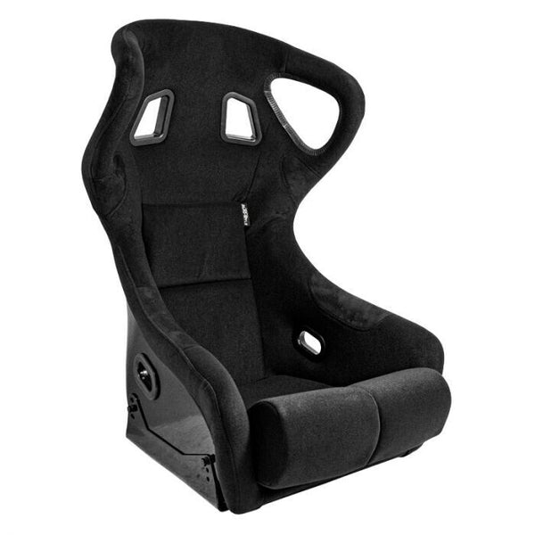 AST x2 Universal Sports Bucket Seats BS6 Race Black Fixed Back + slides