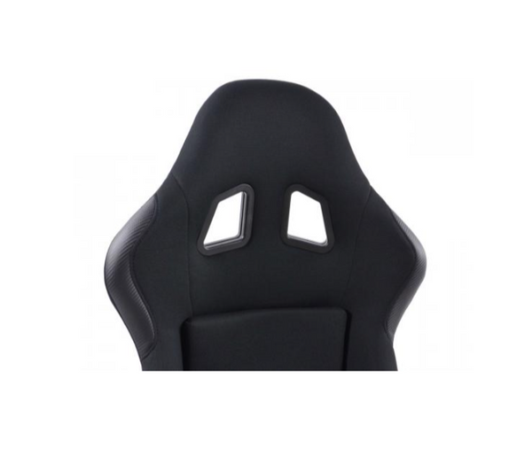 FK Universal Full Fixed Back Bucket Sports Seats BLACK Edition Track Drift STyle