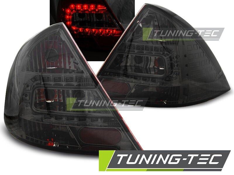 Tuning-Tec Pair LED DRL Rear Lights Ford Mondeo 3 Mk3 00-07 Smoke LHD