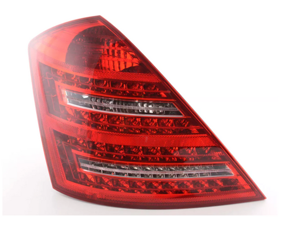 FK Paar LED DRL Lightbar Rückleuchten Mercedes S-Klasse W221 221 05–09 rot LHD