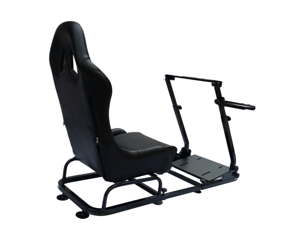 Fahrspiel Klappstuhl Sim Racing Sitz &amp; Rahmen Xbox PS PC Gaming Wheel Rig