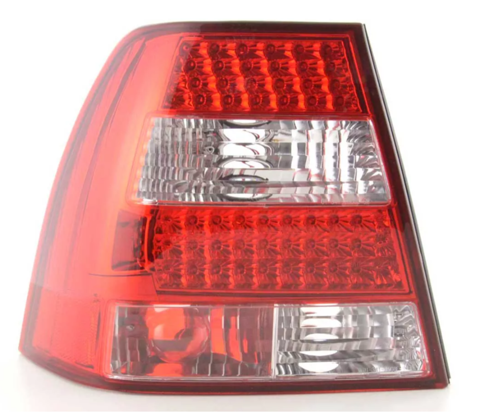 FK LED Lightbar DRL Rückleuchten Heck VW Bora 1J 98-03 rot klar LHD