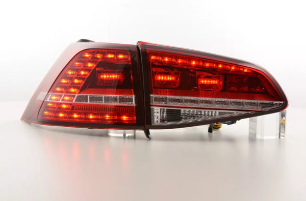 FK Pair VW Golf 7 MK7 7.5 R FL LED DRL Rear Lights Dynamic Taillights 12+ UNIV