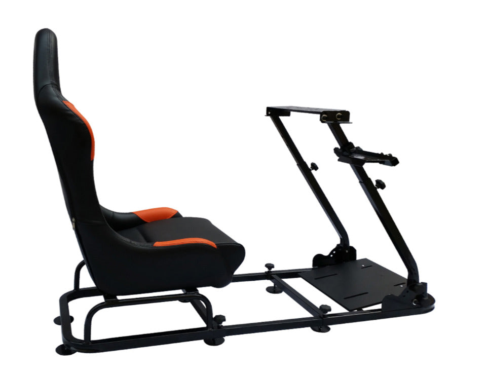 Driving Game Folding Chair Sim Racing Seat & Frame Xbox PS PC Gaming Wheel Rig