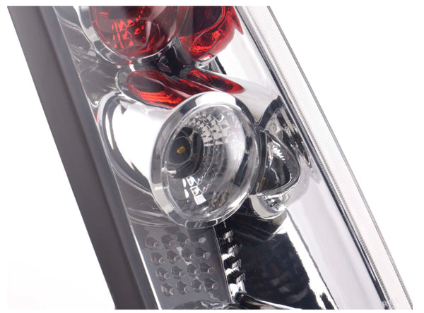 FK Pair LED REAR LIGHTS Ford Fiesta JH1 JD3 3-dr 02-05 chrome S ST