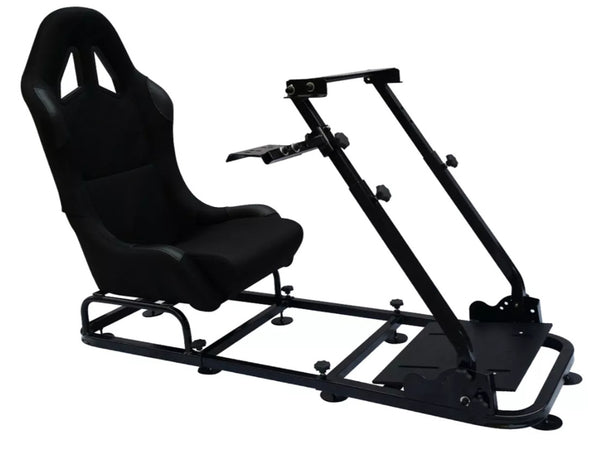 Driving Game Folding Chair Sim Racing Seat & Frame Xbox PS PC Gaming Wheel Rig