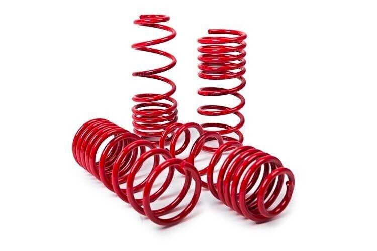 MTS Red Lowering Springs Set x4 Opel Vauxhall Corsa A 08/83 - 02/93 A/A CC