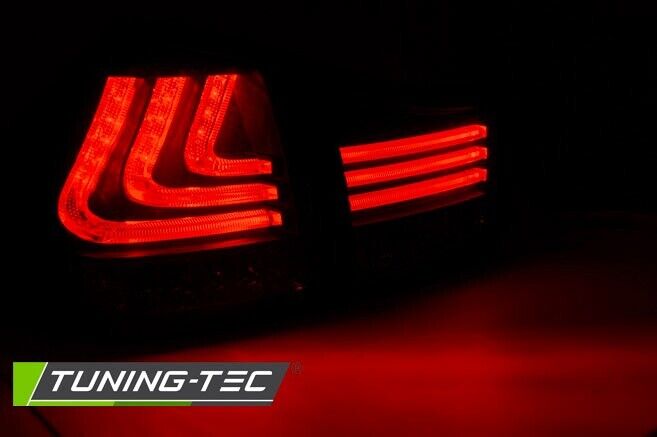 Tuning-Tec Pair LED DRL Lightbar Rear Lights LEXUS RX 330 350 03-08 Black LHD