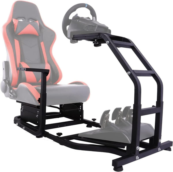 AZ Driving Game Sim Racing Frame Rig for Seat Wheel Pedals Xbox PS PC Console F1