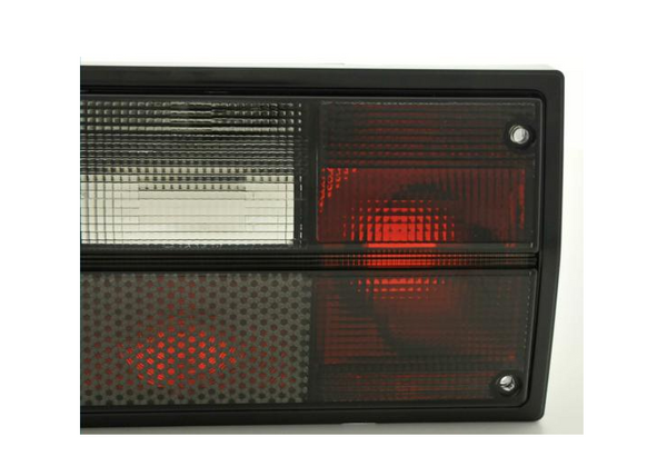 FK Pair VW T2 Transporter Camper 79-90 black LED Light Bar Rear Lights Smoke