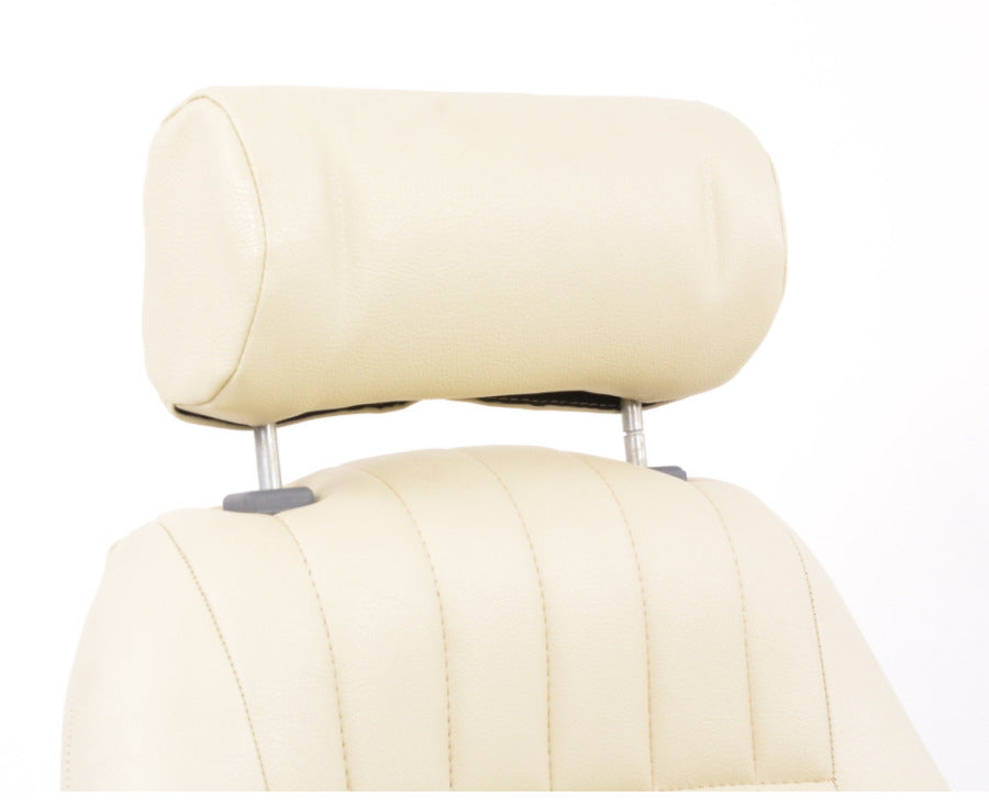 Cream Ivory Classic Car Retro Kit Speedster Sports Car Fixed Back Bucket Seats