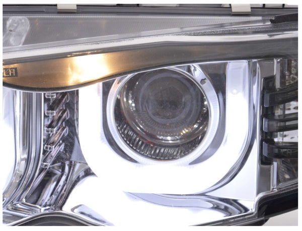 FK Pair LED DRL 3D Lightbar headlights BMW 3-Series E46 Saloon Touring 02-05 LHD