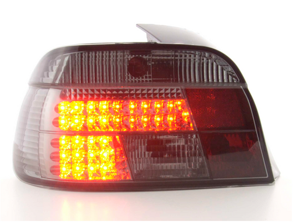 FK Pair Set Rear lights BMW 5-series E39 95-00 black smoke M Sport LHD M5