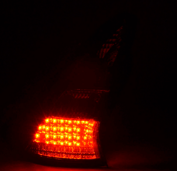 FK Set of Citroen C4 3dr L 04+ Black SMOKED LED LIGHTBAR REAR LIGHTS - LJ Automotive