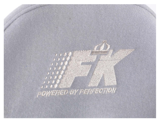 FK Paar Universal-Schalensportsitze, graues Textilgewebe, feste Rückenlehne, Spur Drift
