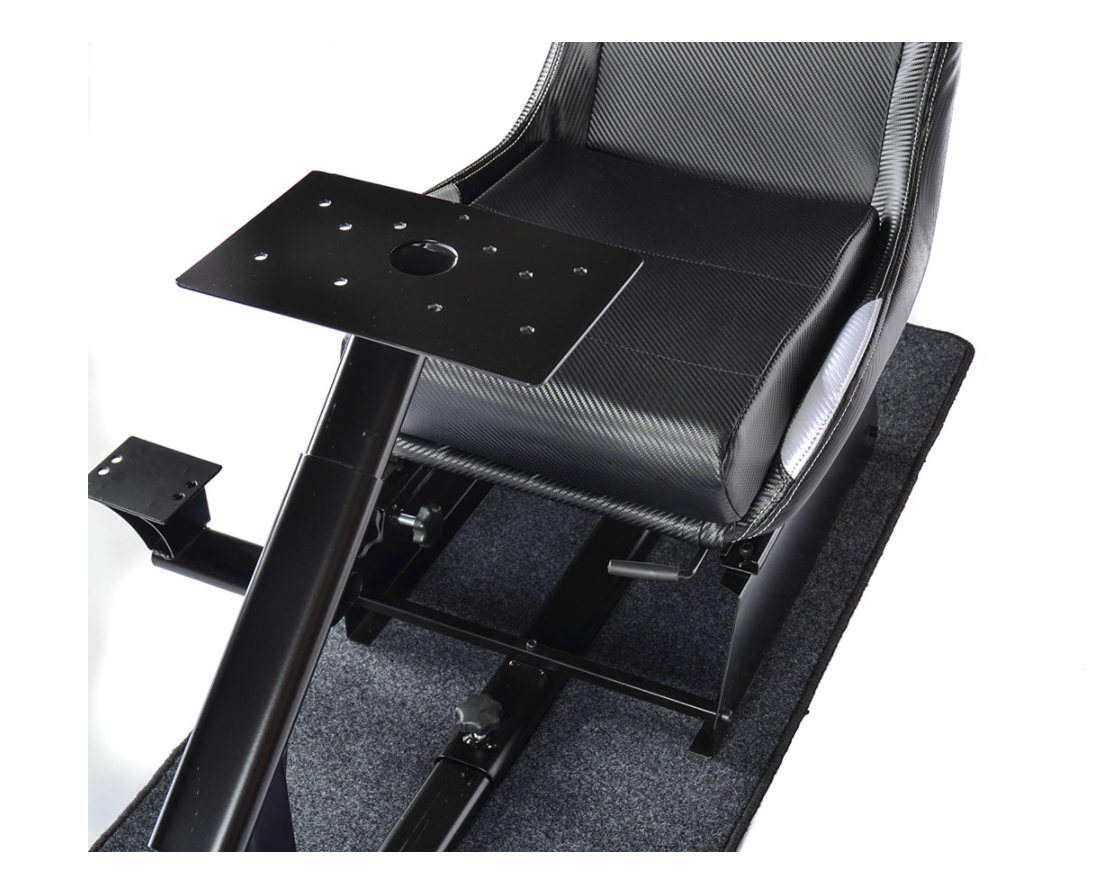 FK Simulator Chair Racing Seat Driving Game Carbon Silver PC Console F1 Gaming