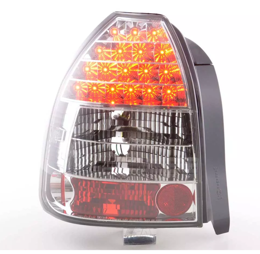 FK Pair LED Lightbar REAR LIGHTS Honda Civic 4 MK4 3-door 96-01 chrome