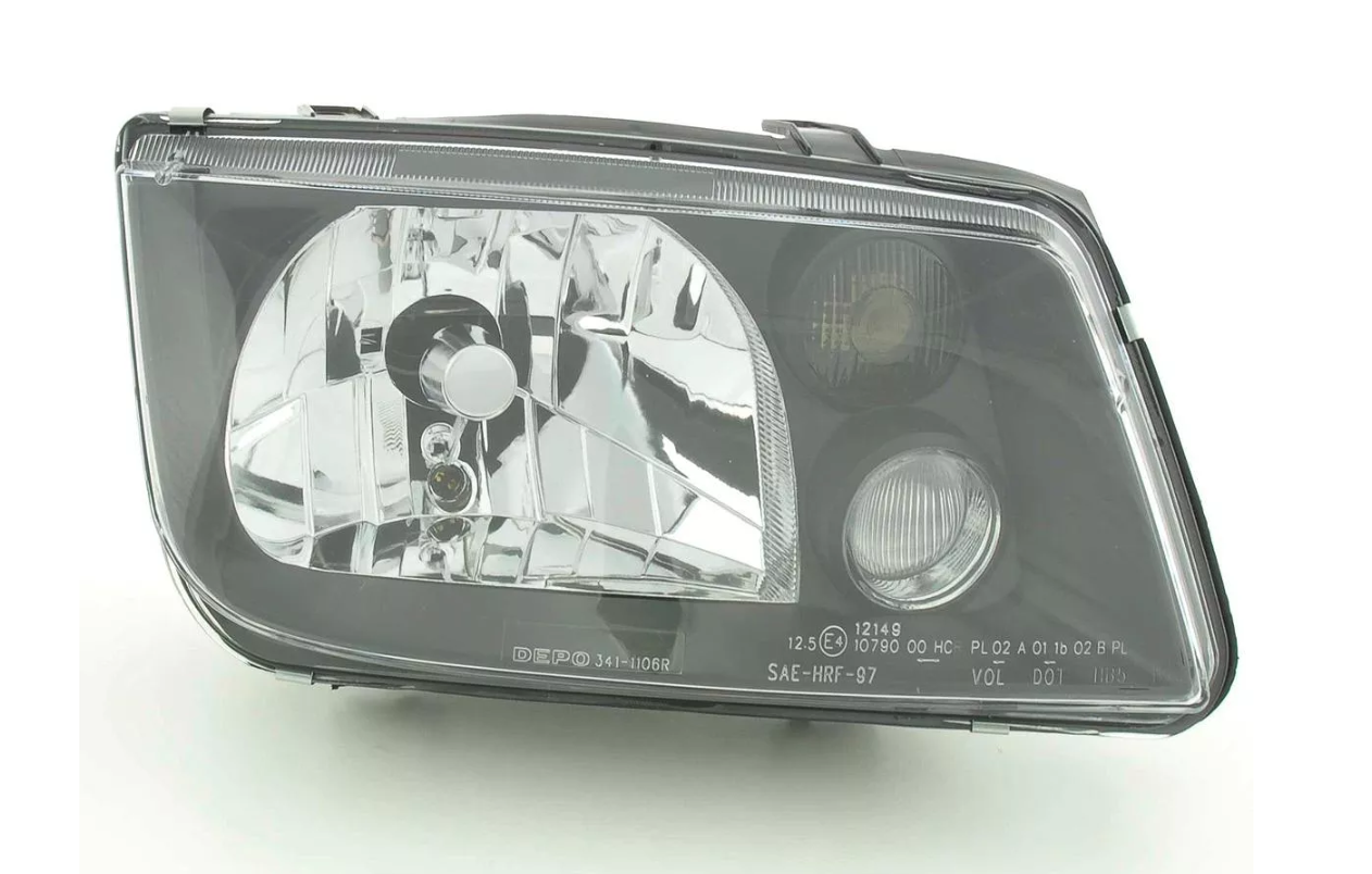 FK Headlight set VW Bora 1J 98-05 black LHD