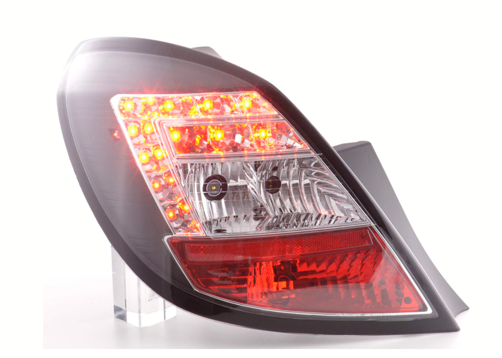 FK Set Rear Lights LED Lightbar Opel Corsa D BJ 06-10 5-dr black smoke LHD