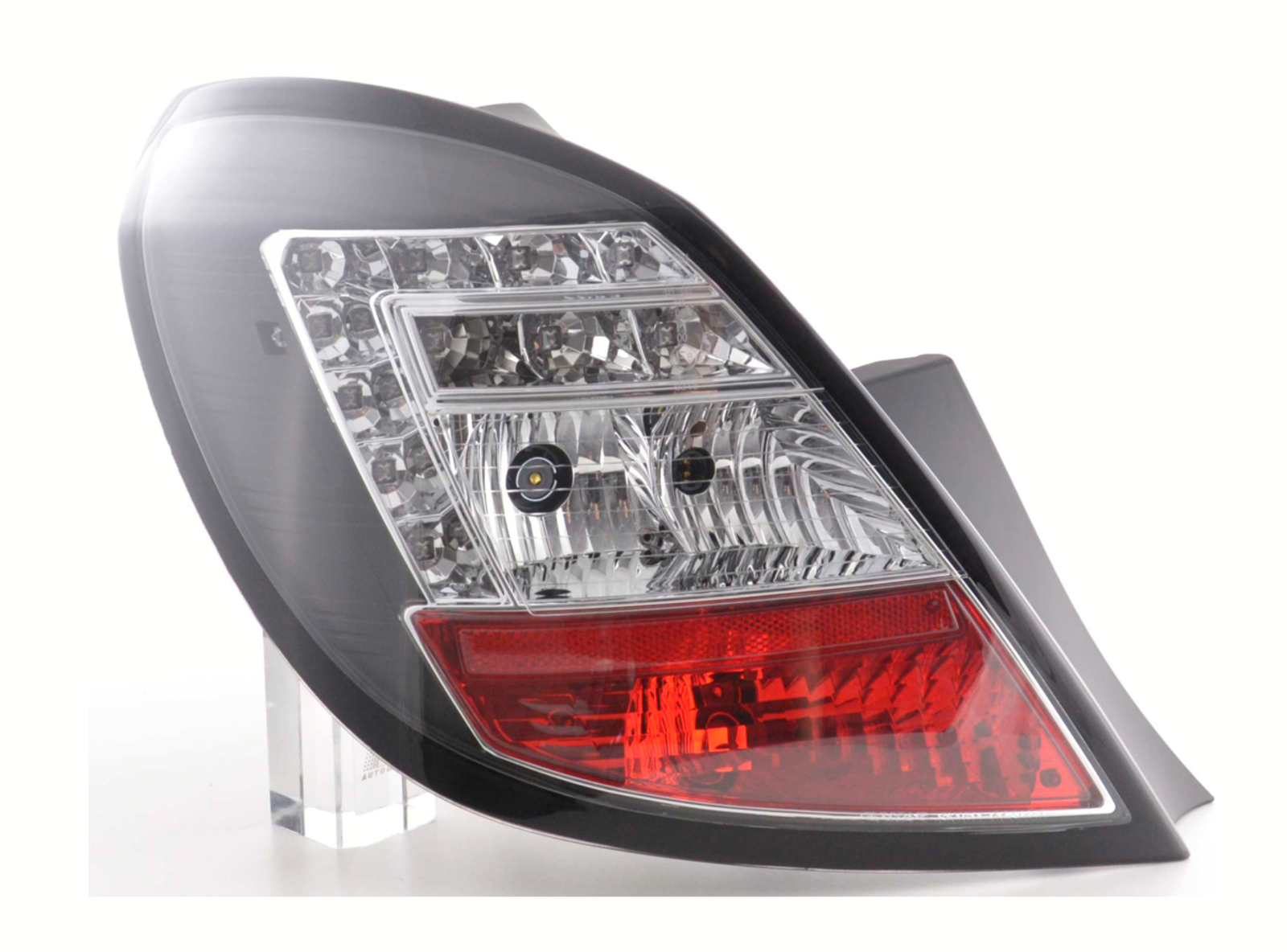 FK Set Rear Lights LED Lightbar Opel Corsa D BJ 06-10 5-dr black smoke LHD