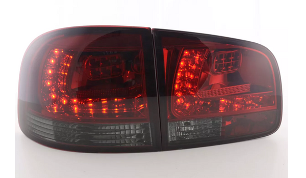 FK Pair LED Rear Lights Lightbar VW Touareg 1 MK1 7L 03-09 LHD Black SmokedVehicle Parts &amp; Accessories, Car Parts, External Lights &amp; Indicators!
