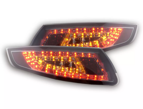 FK Pair LED Rear Lights Porsche 911 type 997 05-09 black Lightbar LHD GT3