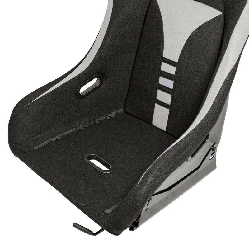 AUTOSTYLE x1 Univ Single Sports Bucket Seat Black Ltd Fabric Edition Feste Rückenlehne