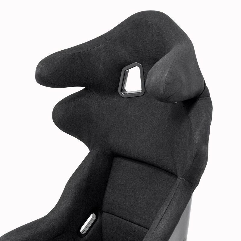 AUTOSTYLE x1 Univ Single Sports Full Bucket Seat Black Reinfo Fixed back Track