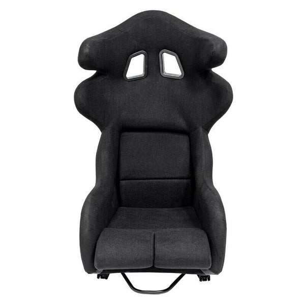 AUTOSTYLE x1 Univ Single Sports Full Bucket Seat Black Reinfo Fixed back Track