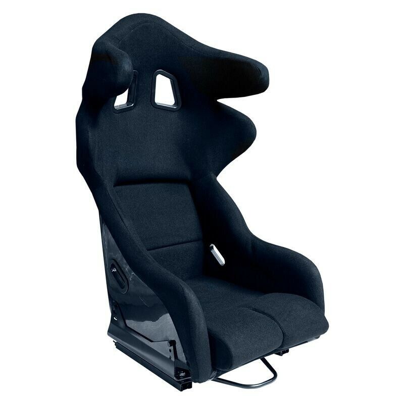 AUTOSTYLE x1 Univ Single Sports Full Bucket Seat Black Reinfo Fixed back Track