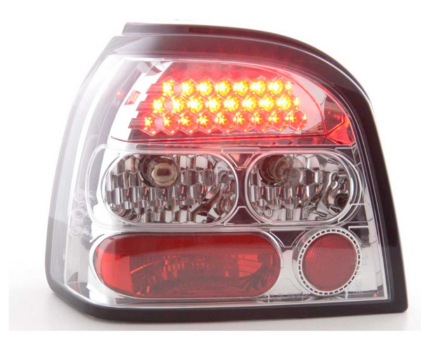 FK Paar VW GOLF MK 3 MK3 3 klare LED-Rückleuchten Rückleuchten GTi 1HXO 92–97 