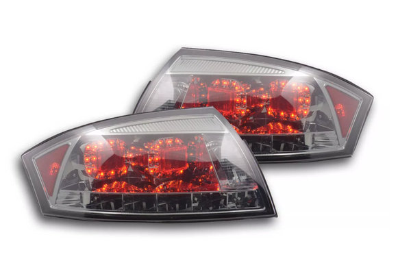 FK Pair LED Rear Lights Audi TT type 8N 99-06 black RHD