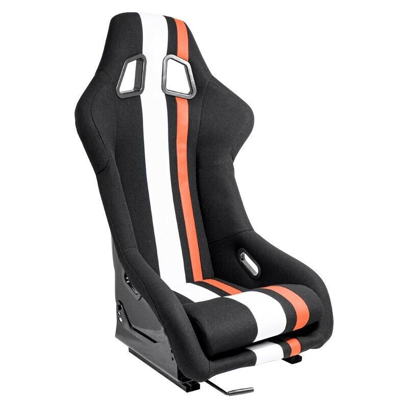 AUTOSTYLE x1 Univ Single Sports Bucket Seat Fixed polyester backrest runners