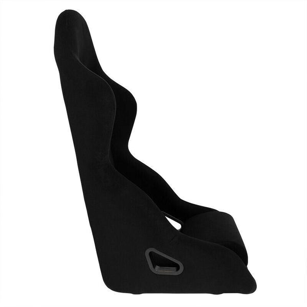 AUTOSTYLE x1 Univ Single Sports Full Bucket Seat Black NON recline inc runners