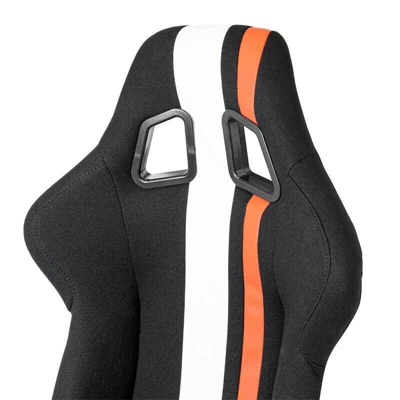 AUTOSTYLE x1 Univ Single Sports Bucket Seat Fixed polyester backrest runners